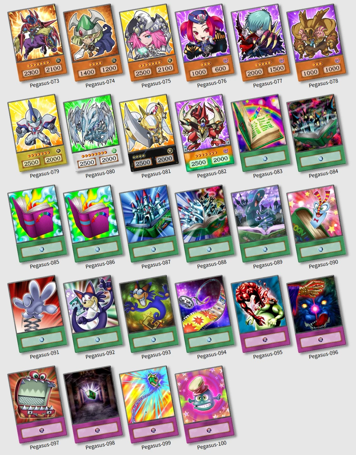 Maximillion Pegasus - 100 cards