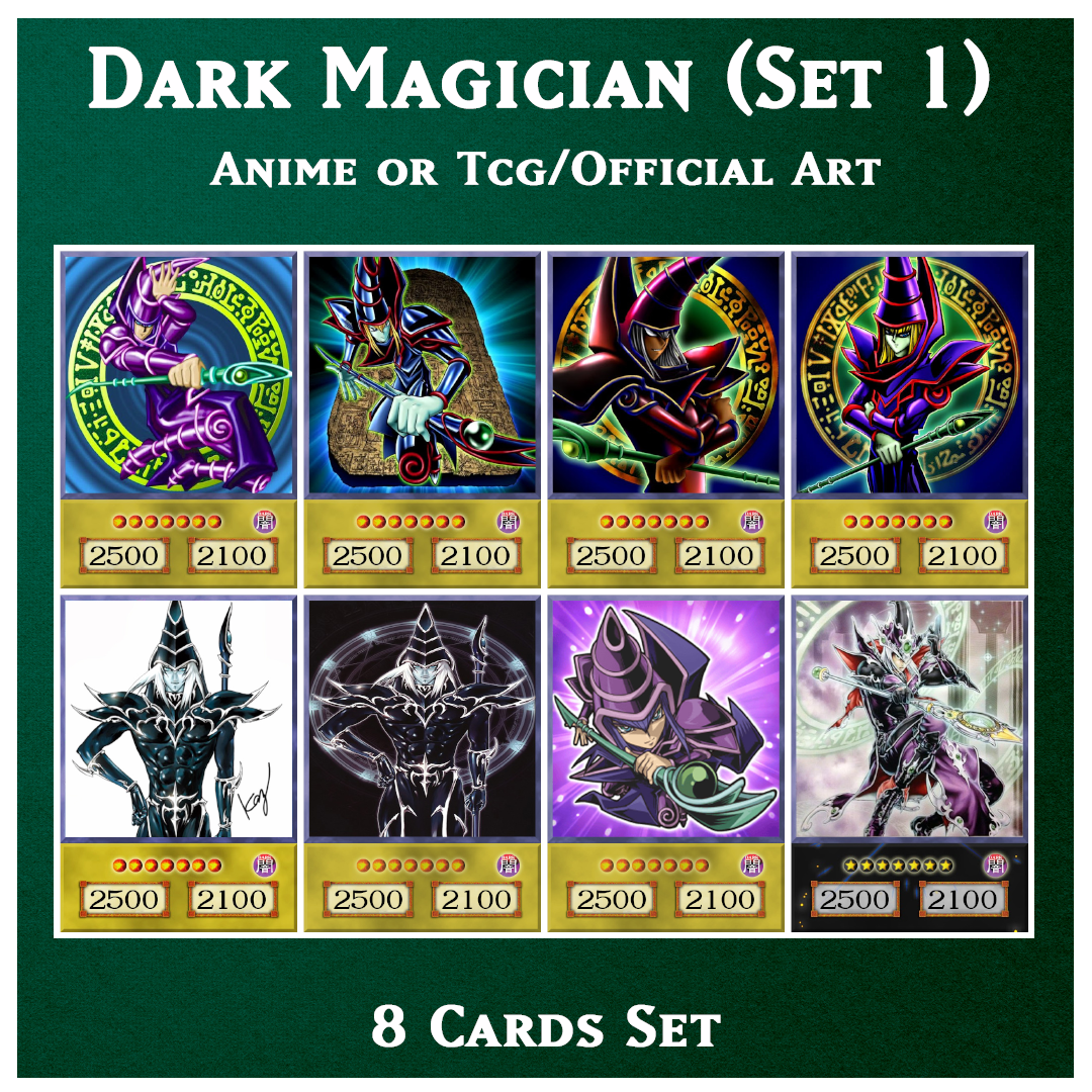Dark Magician Set #1 - 8 cards