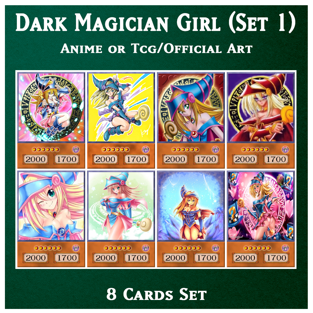 Dark Magician Girl Set #1 - 8 cards