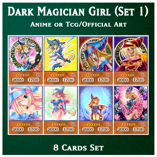 Dark Magician Girl Set #1 - 8 cards