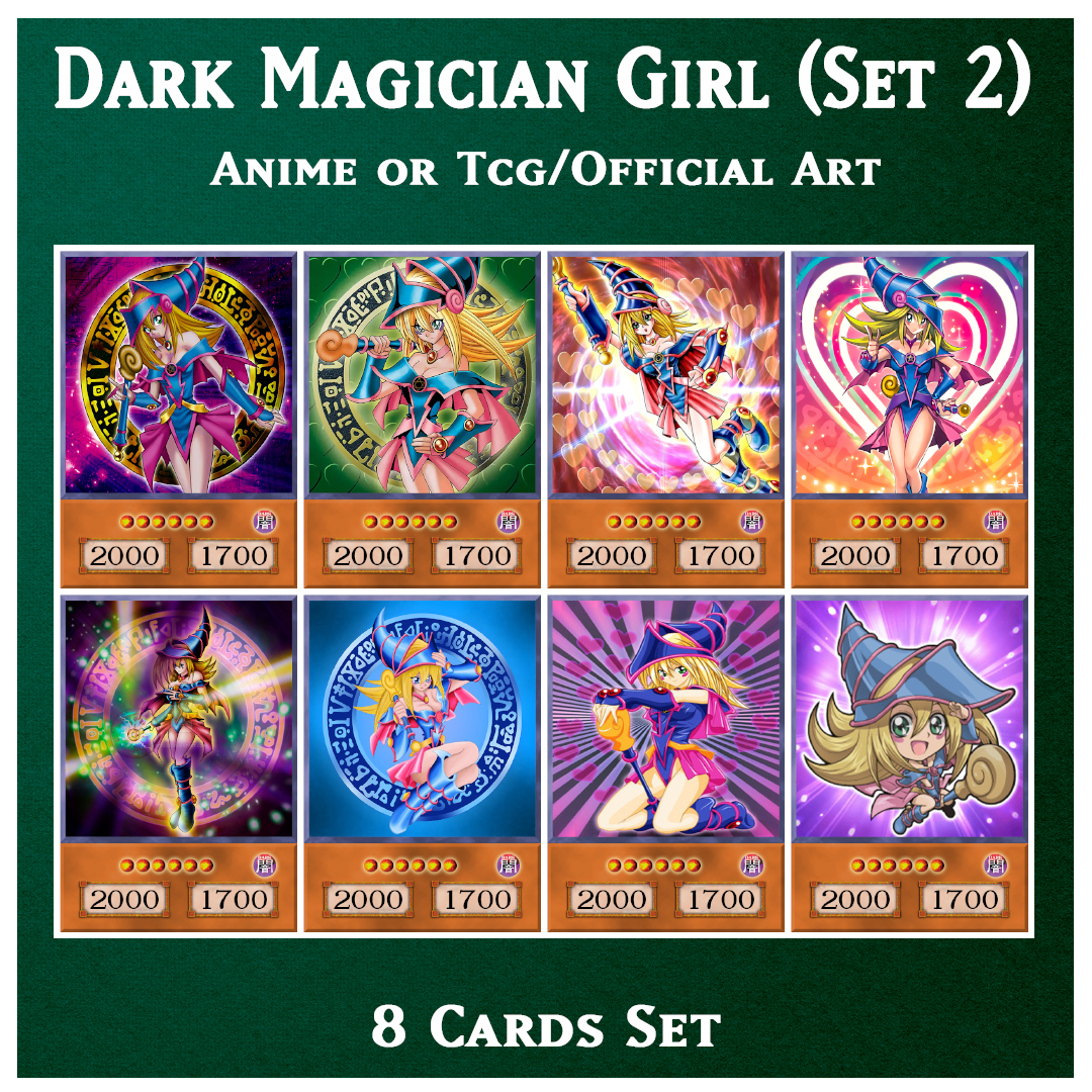 Dark Magician Girl Set #2 - 8 cards