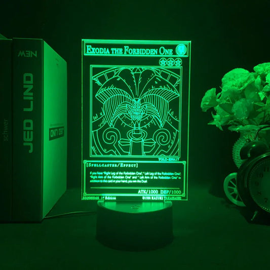 Exodia the Forbidden One - Fluo Led Light