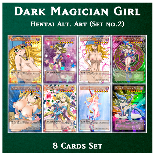 Hentai Dark Magician Girl (Alt. Art)  Set #2 - 8 cards