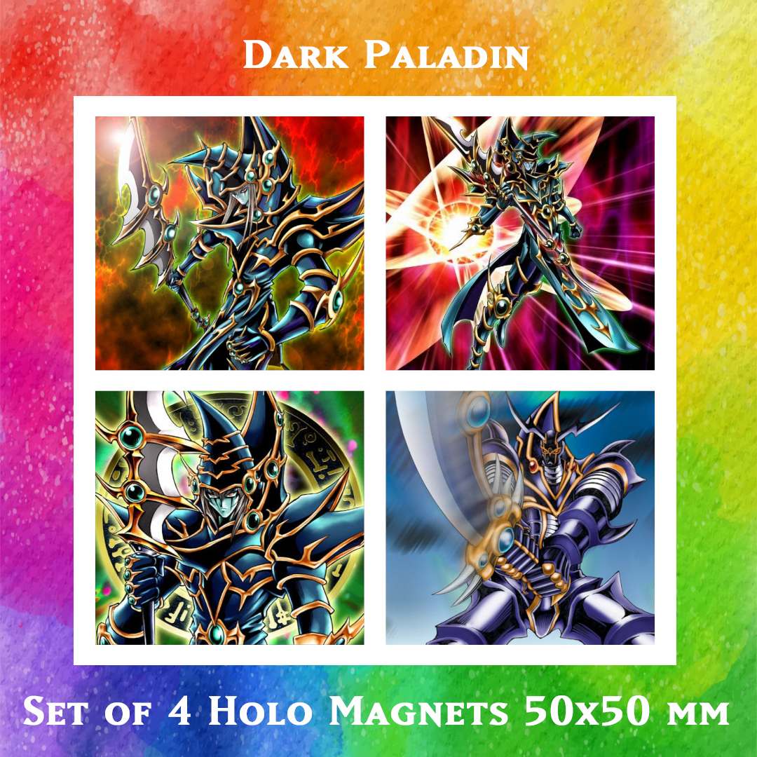 Dark Paladin - 4x Holo Magnets