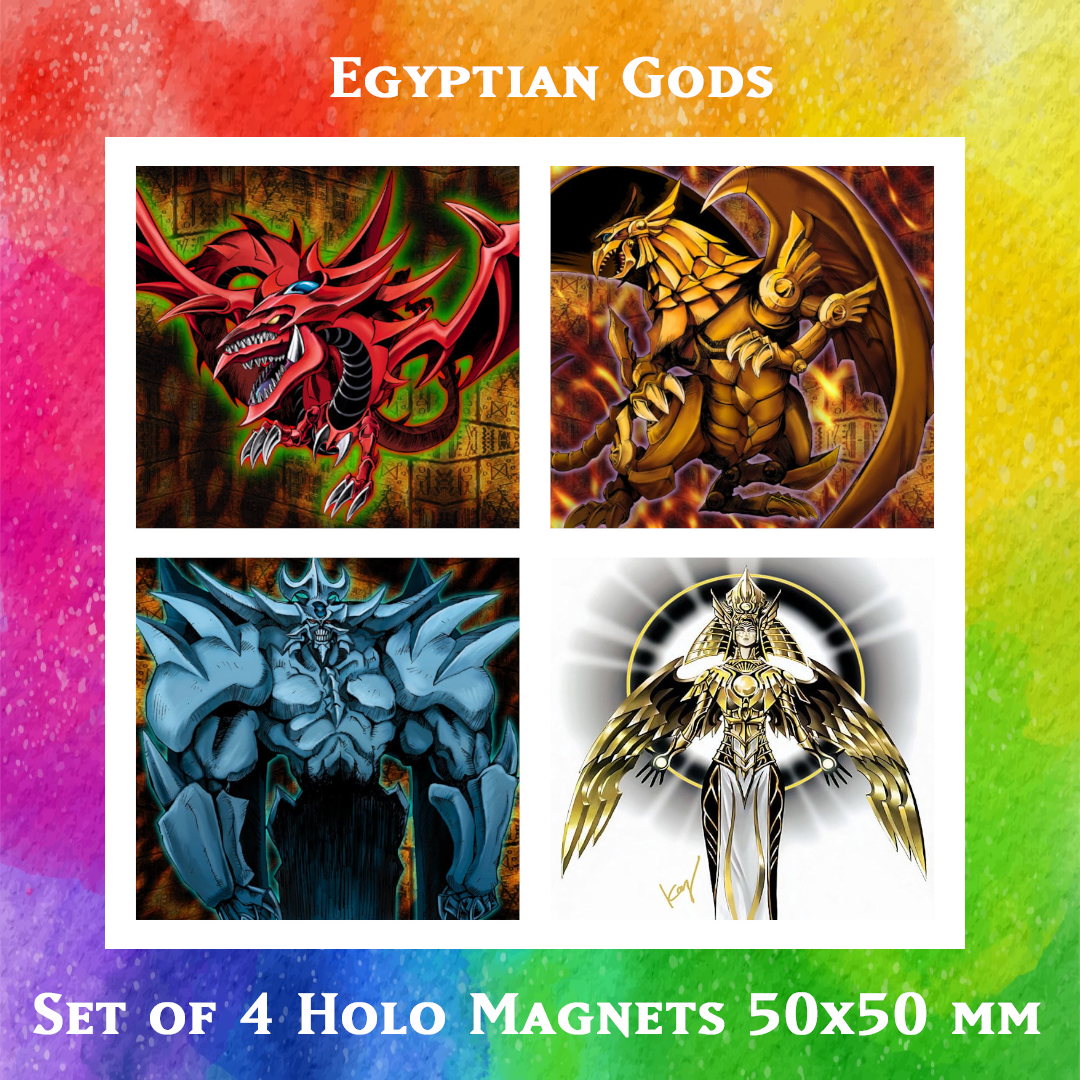 Divine Beasts - 4x Holo Magnets