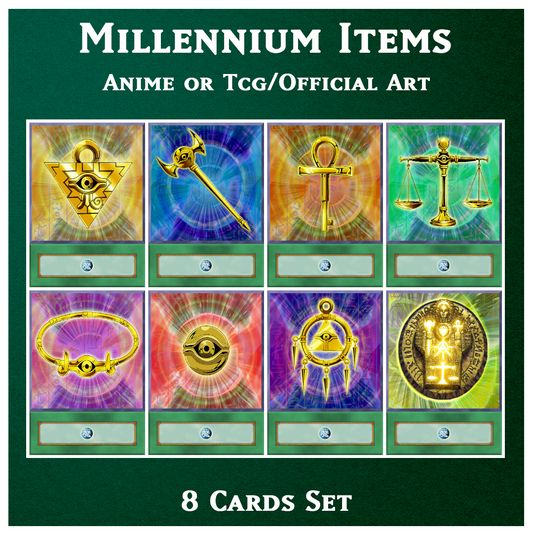 Millennium Items - 8 cards