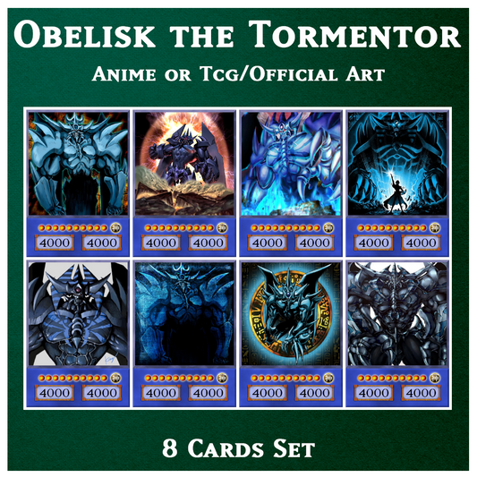 Obelisk the Tormentor - 8 cards