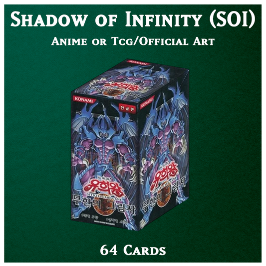 Shadow of Infinity (SOI) Booster Pack - 64 cards