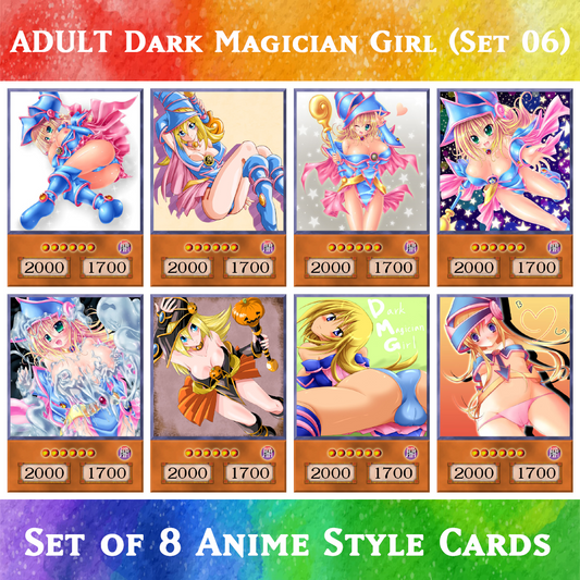 Set #06  Sexy Dark Magician Girl (Anime Art) - Yugioh Orica