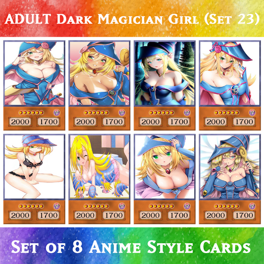 Set #23  Sexy Dark Magician Girl (Anime Art) - Yugioh Orica