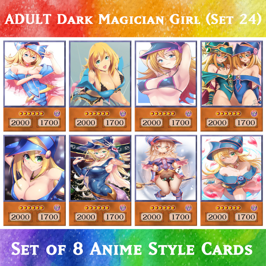 Set #24  Sexy Dark Magician Girl (Anime Art) - Yugioh Orica