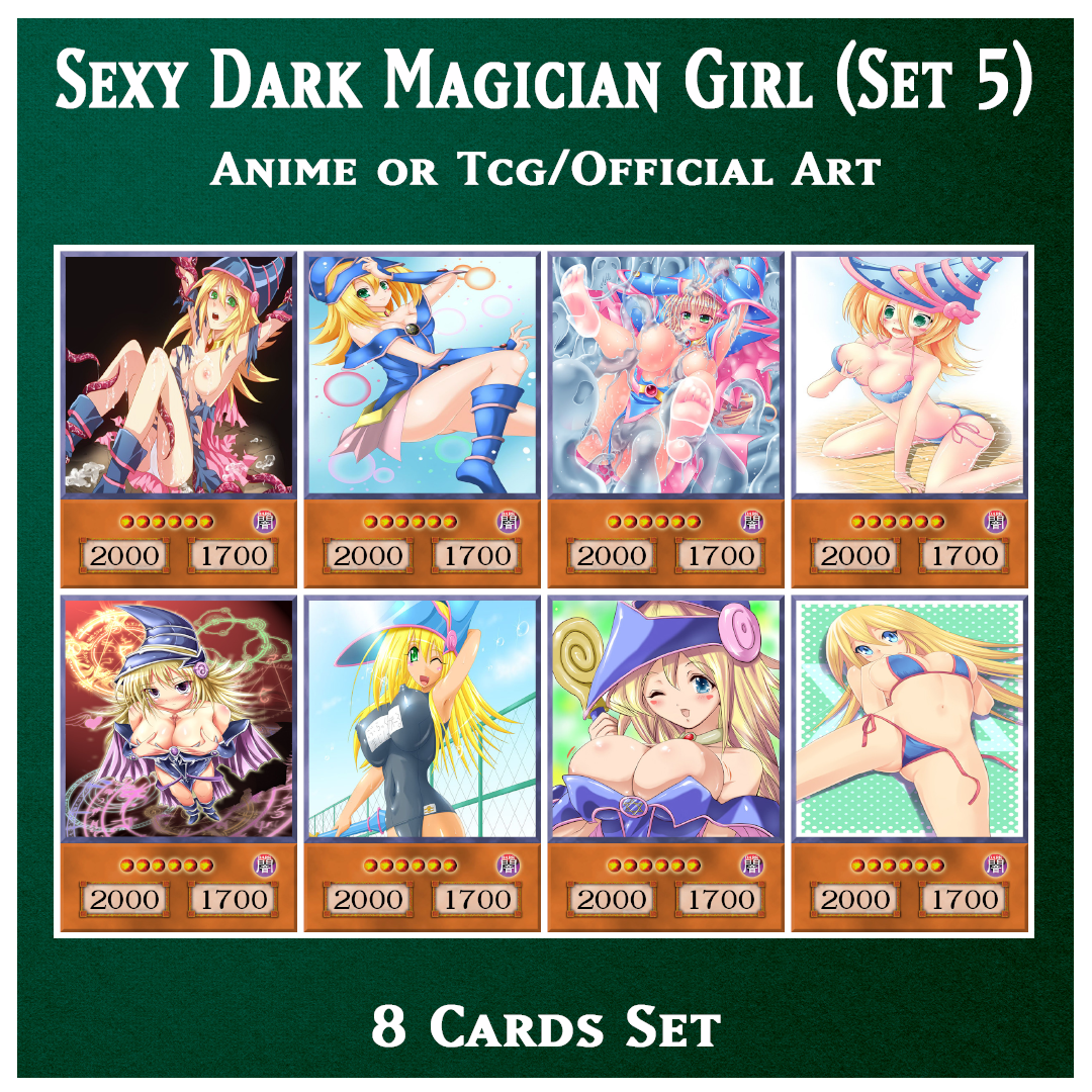 Sexy Dark Magician Girl Set #5 - 8 cards