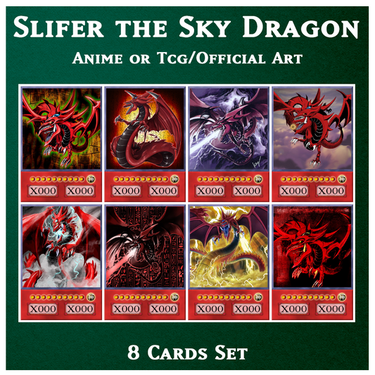 Slifer the Sky Dragon - 8 cards
