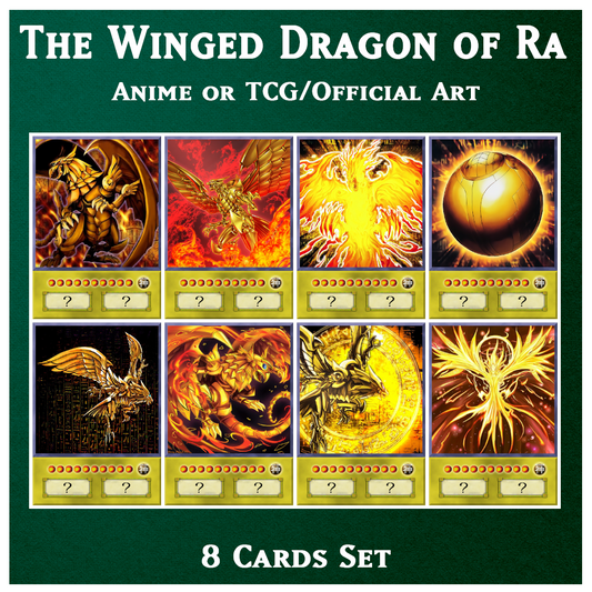 The Winged Dragon of Ra - 8 cards