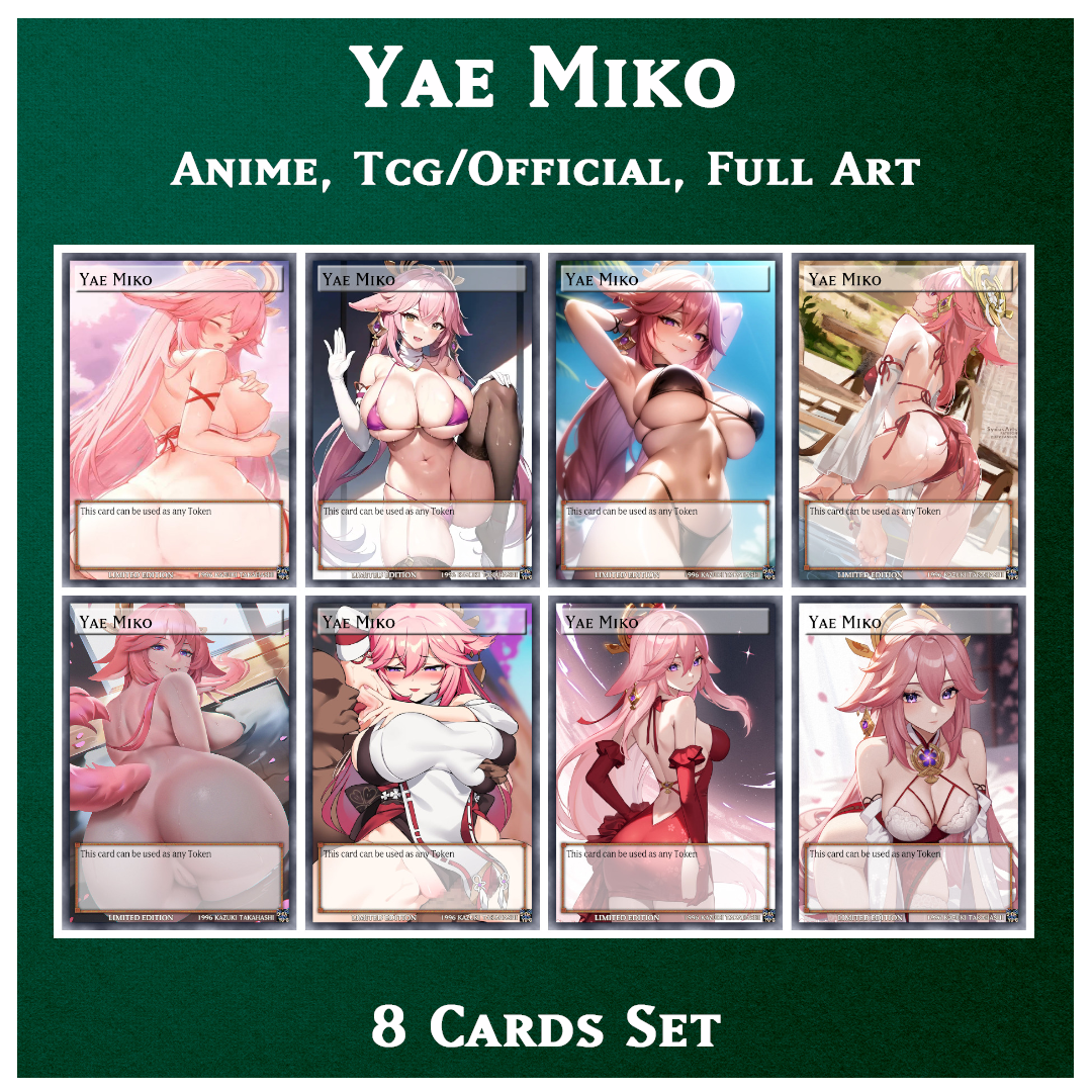 Yae Miko (Genshin Impact) - 8 cards
