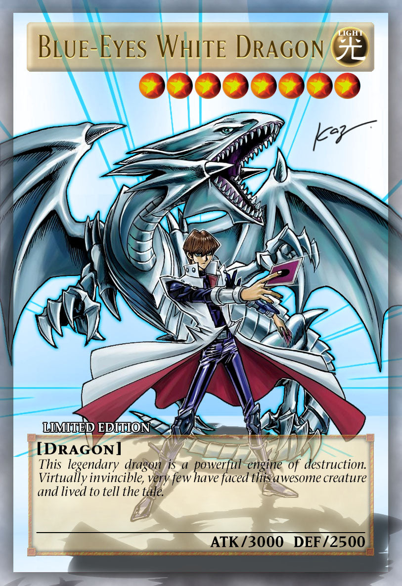 Yugioh Orica Anime/TCG - Blue-Eyes White Dragon