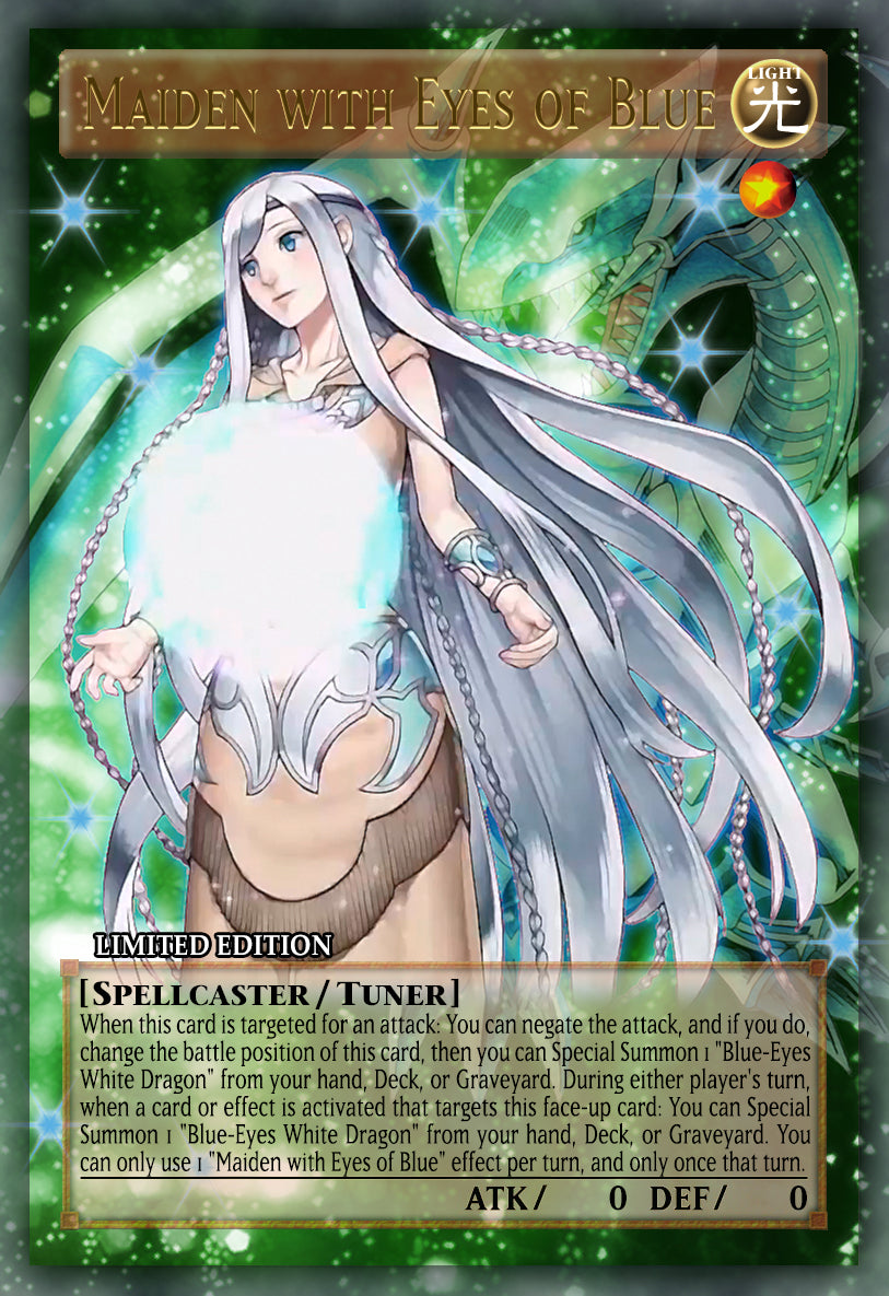 Yugioh Orica Anime/TCG - Maiden with Eyes of Blue