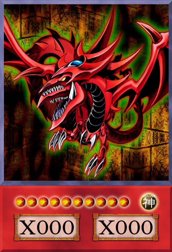 Yugioh Orica Anime/TCG -Slifer the Sky Dragon
