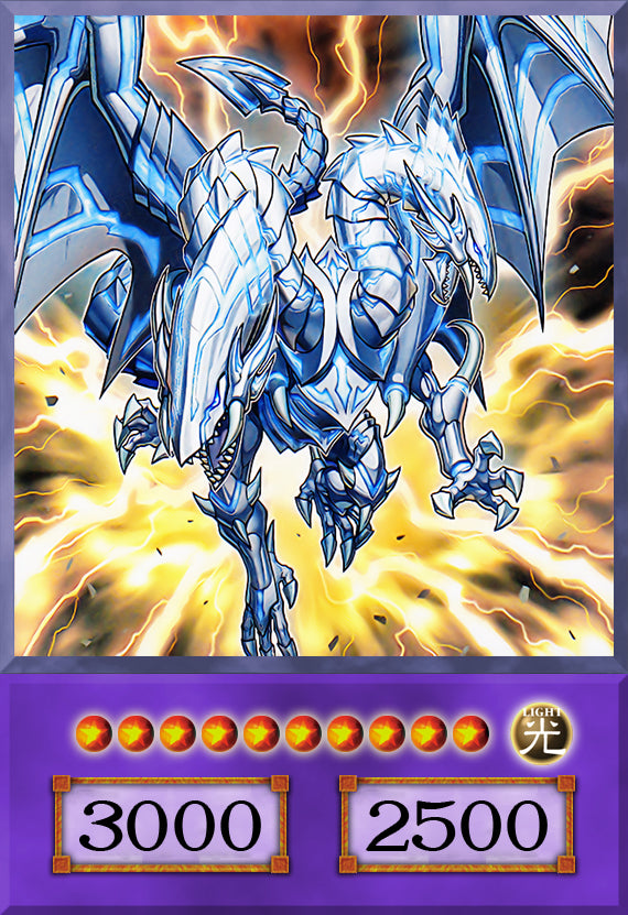 Yugioh Orica Anime/TCG - Blue-Eyes Twin Burst Dragon