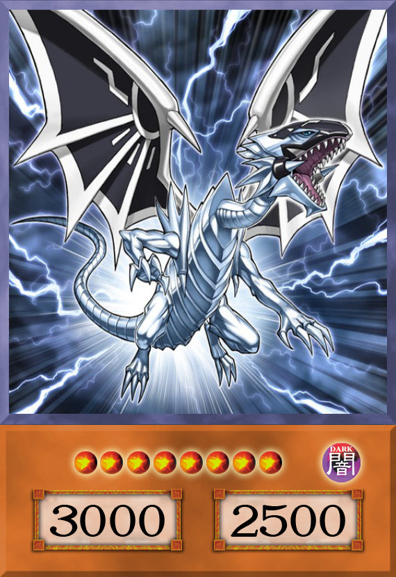 Yugioh Orica Anime/TCG - Malefic Blue-Eyes White Dragon