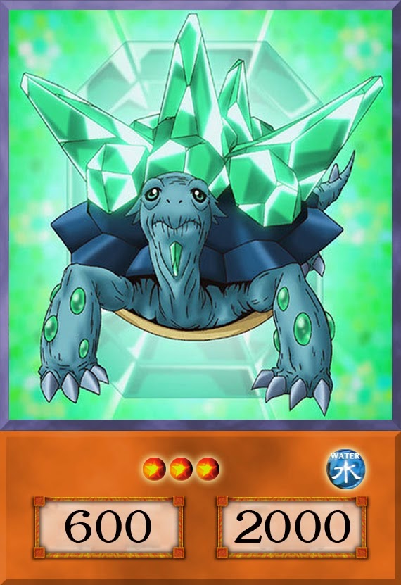 Yugioh Orica Anime/TCG - Crystal Beast Emerald Tortoise