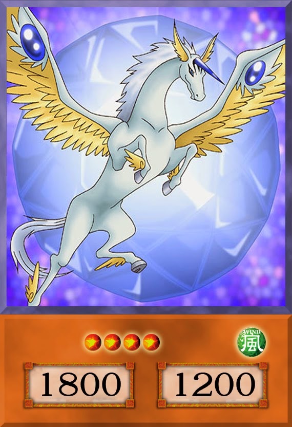 Yugioh Orica Anime/TCG - Crystal Beast Sapphire Pegasus