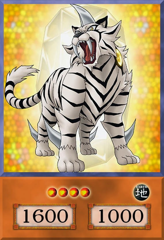 Yugioh Orica Anime/TCG - Crystal Beast Topaz Tiger