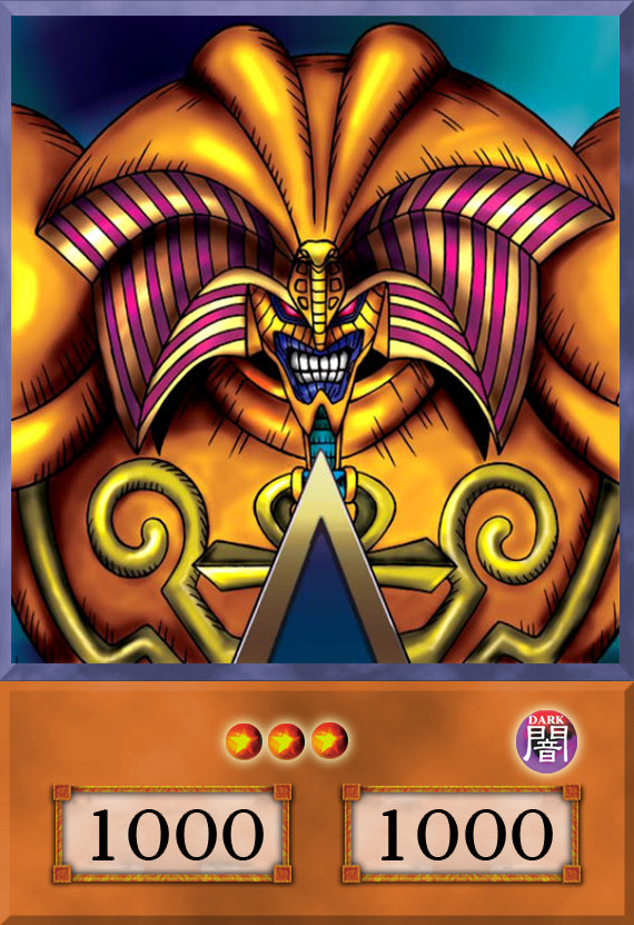 Yugioh Orica Anime/TCG - Exodia the Forbidden One
