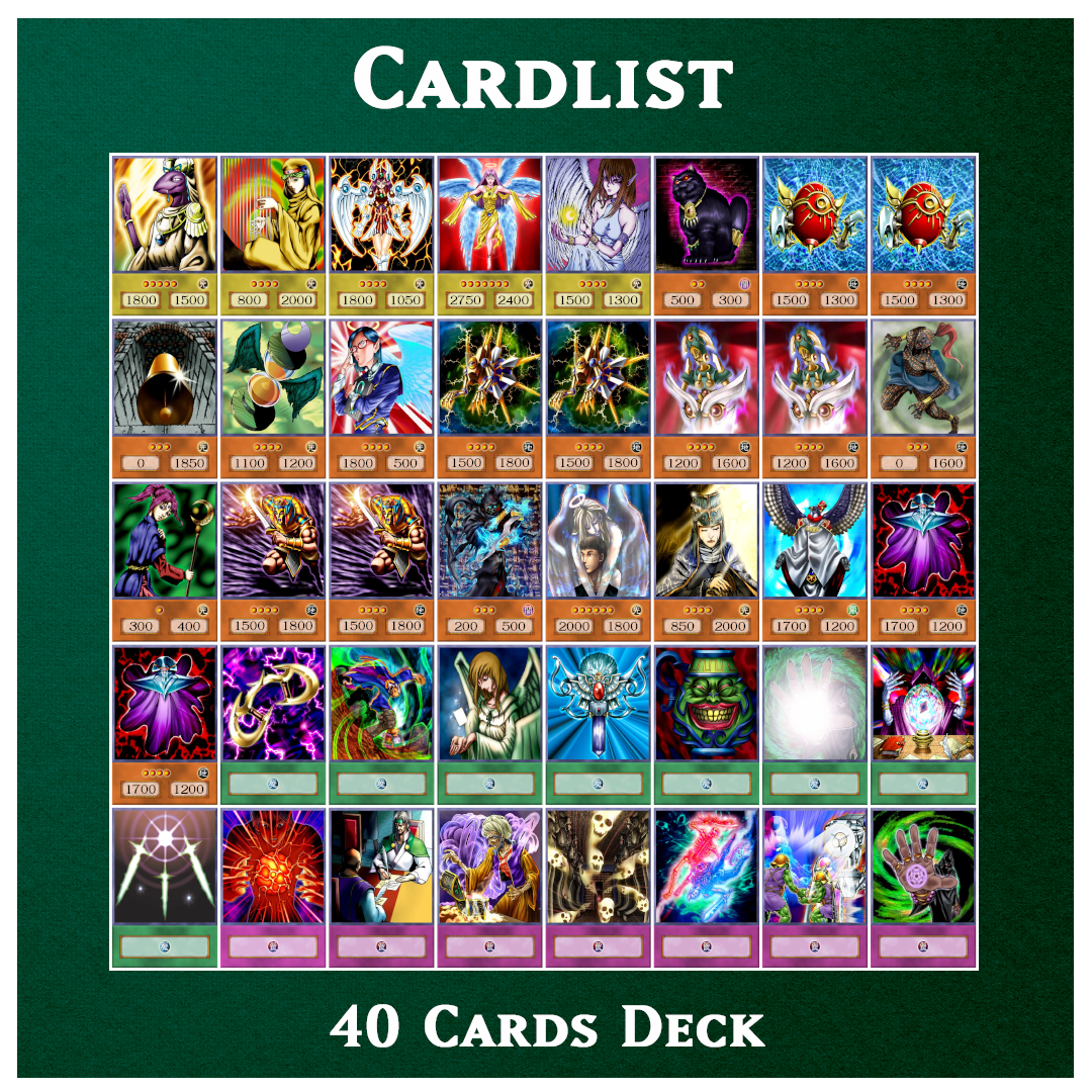 Yugioh Orica Anime/TCG Ishizu Ishtar Deck