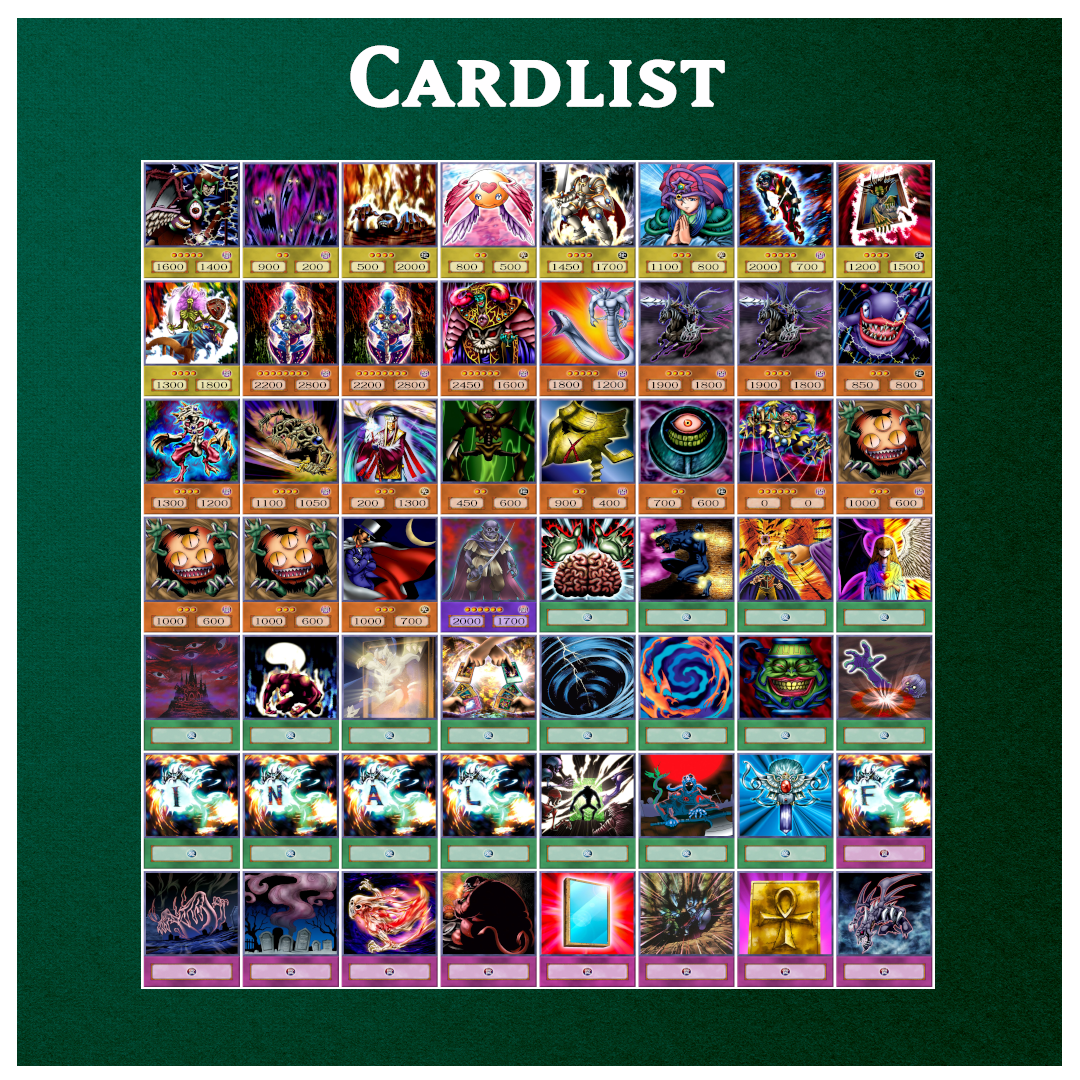 Yugioh Orica Anime/TCG Yami Bakura Deck