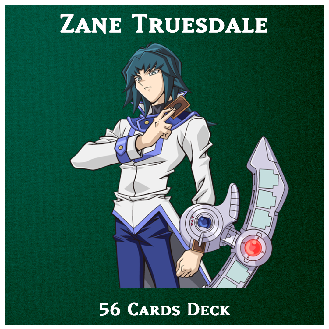 Yugioh Orica Anime/TCG Zane Truesdale Deck