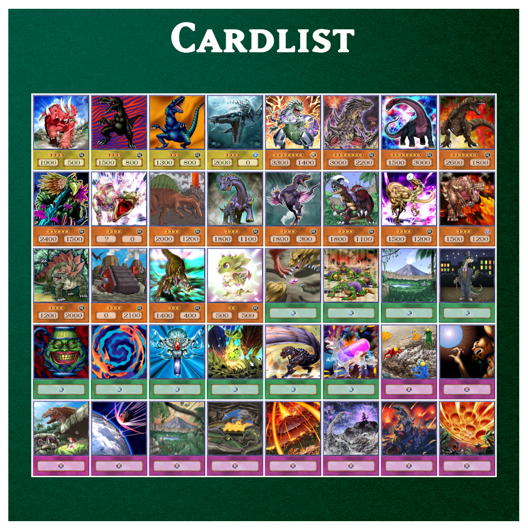 Yugioh Orica Anime/TCG Tyranno HassleberryDeck