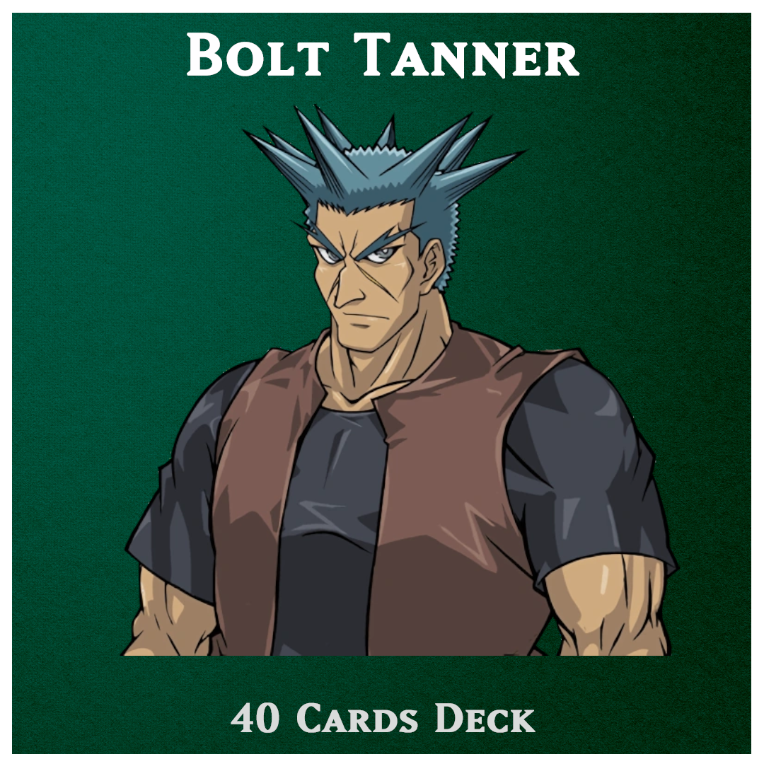 Yugioh Orica Anime/TCG Bolt Tanner Deck