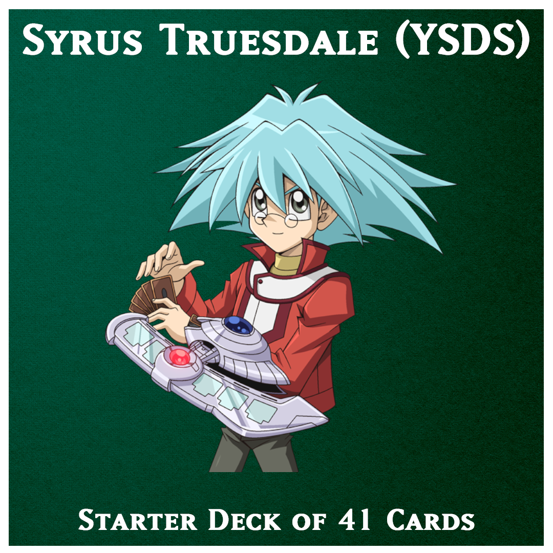 Yugioh Orica Anime / TCG Starter Deck Syrus Truesdale