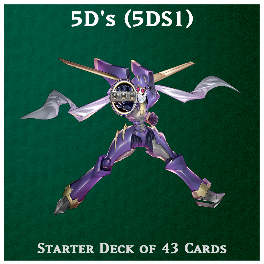 Yugioh Orica Anime / TCG 5D's Starter Deck 2008