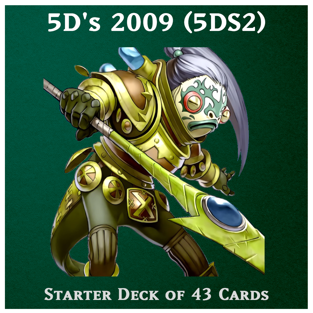 Yugioh Orica Anime / TCG Starter Deck 5Dìs 2009