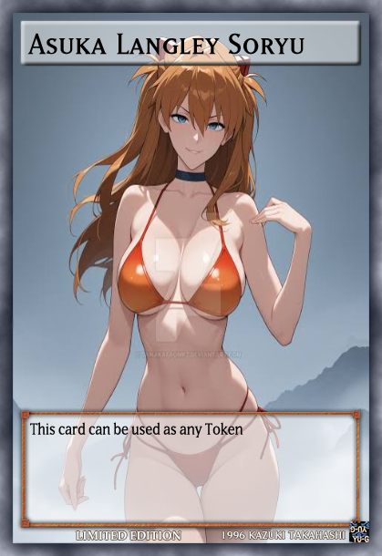 Yugioh Orica Anime/TCG – Asuka Langley Soryu (Neon Genesis Evangelion)