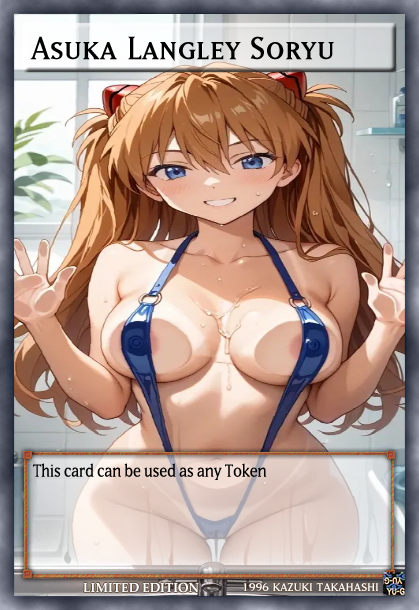 Yugioh Orica Anime/TCG – Asuka Langley Soryu (Neon Genesis Evangelion)