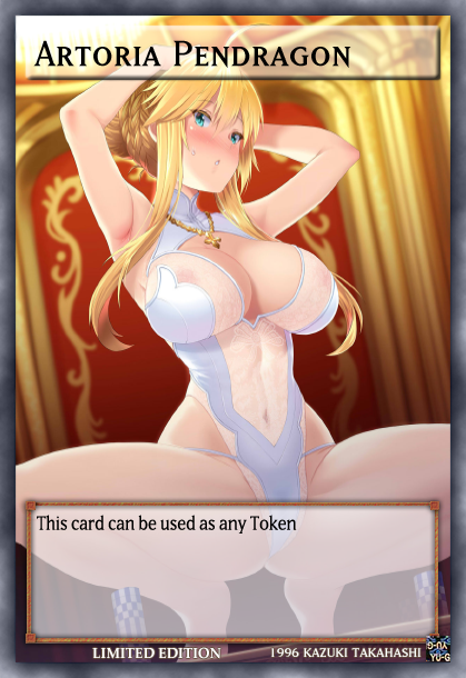 Yugioh Orica Anime/TCG – Artoria Pendragon (Fate/Zero)