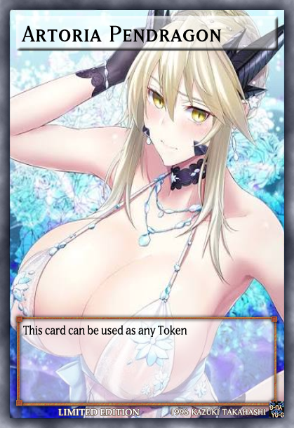 Yugioh Orica Anime/TCG – Artoria Pendragon (Fate/Zero)