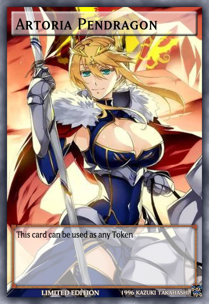 Yugioh Orica Anime/TCG – Artoria Pendragon (Fate/Zero)