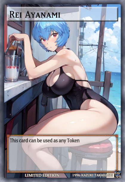 Yugioh Orica Anime/TCG – Rei Ayanami (Neon Genesis Evangelion)