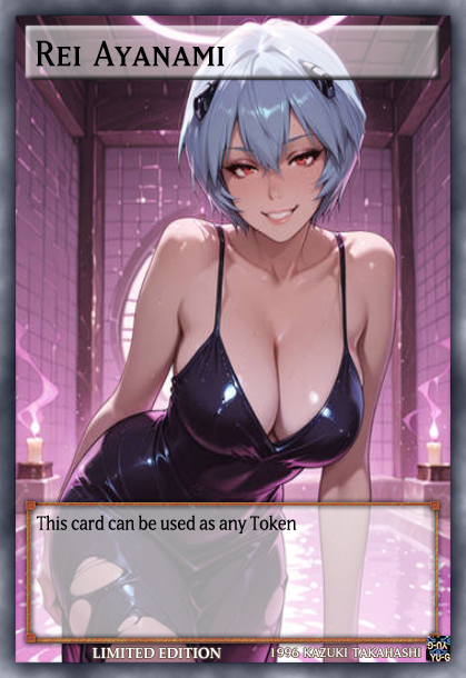 Yugioh Orica Anime/TCG – Rei Ayanami (Neon Genesis Evangelion)