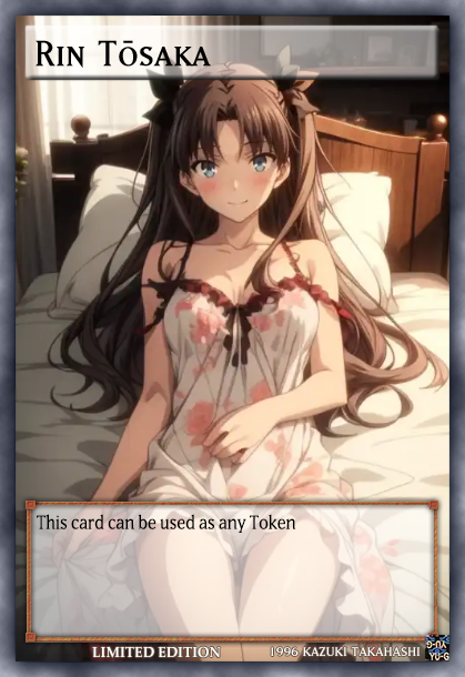 Yugioh Orica Anime/TCG – Rin Tōsaka (Fate/Stay Night)