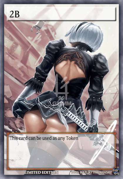Yugioh Orica Anime/TCG – 2B (NieR: Automata)
