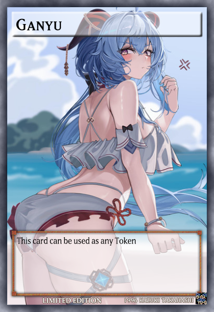 Yugioh Orica Anime/TCG – Ganyu (Genshin Impact)