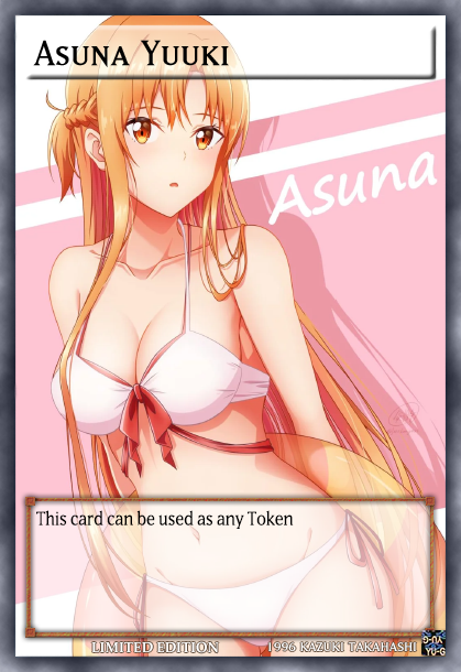 Yugioh Orica Anime/TCG – Asuna Yuuki (Sword Art Online)