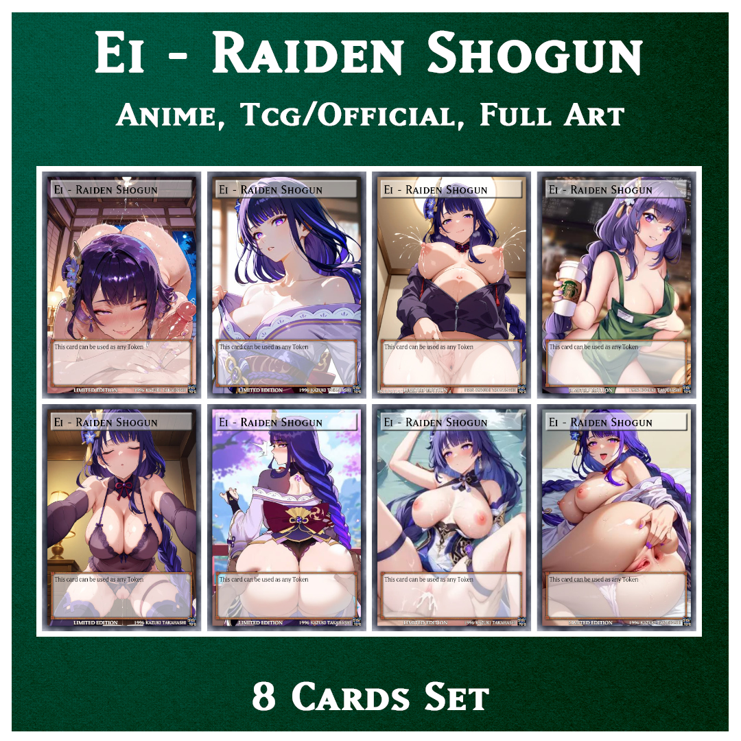 Yugioh Orica Anime/TCG – Ei - Raiden Shogun (Genshin Impact)