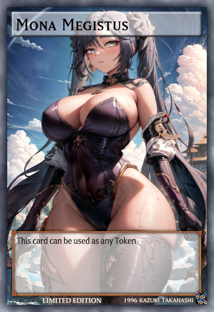 Yugioh Orica Anime/TCG – Mona Megistus (Genshin Impact)