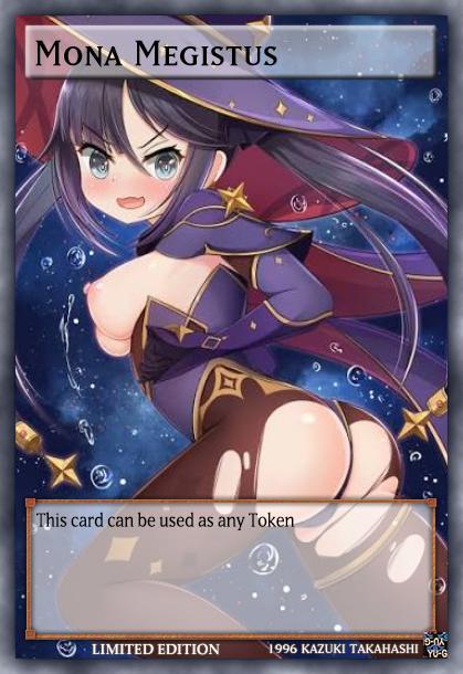 Yugioh Orica Anime/TCG – Mona Megistus (Genshin Impact)